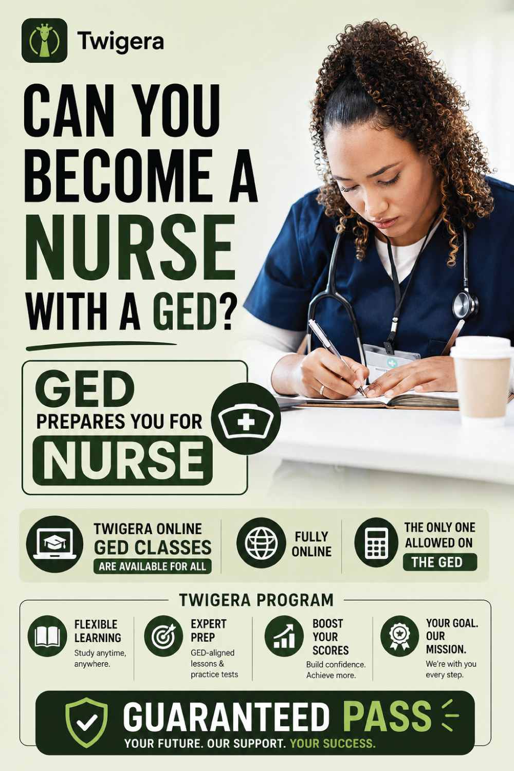 Pin: Can You Become a Nurse with a GED? Yes — Full Path from GED to RN