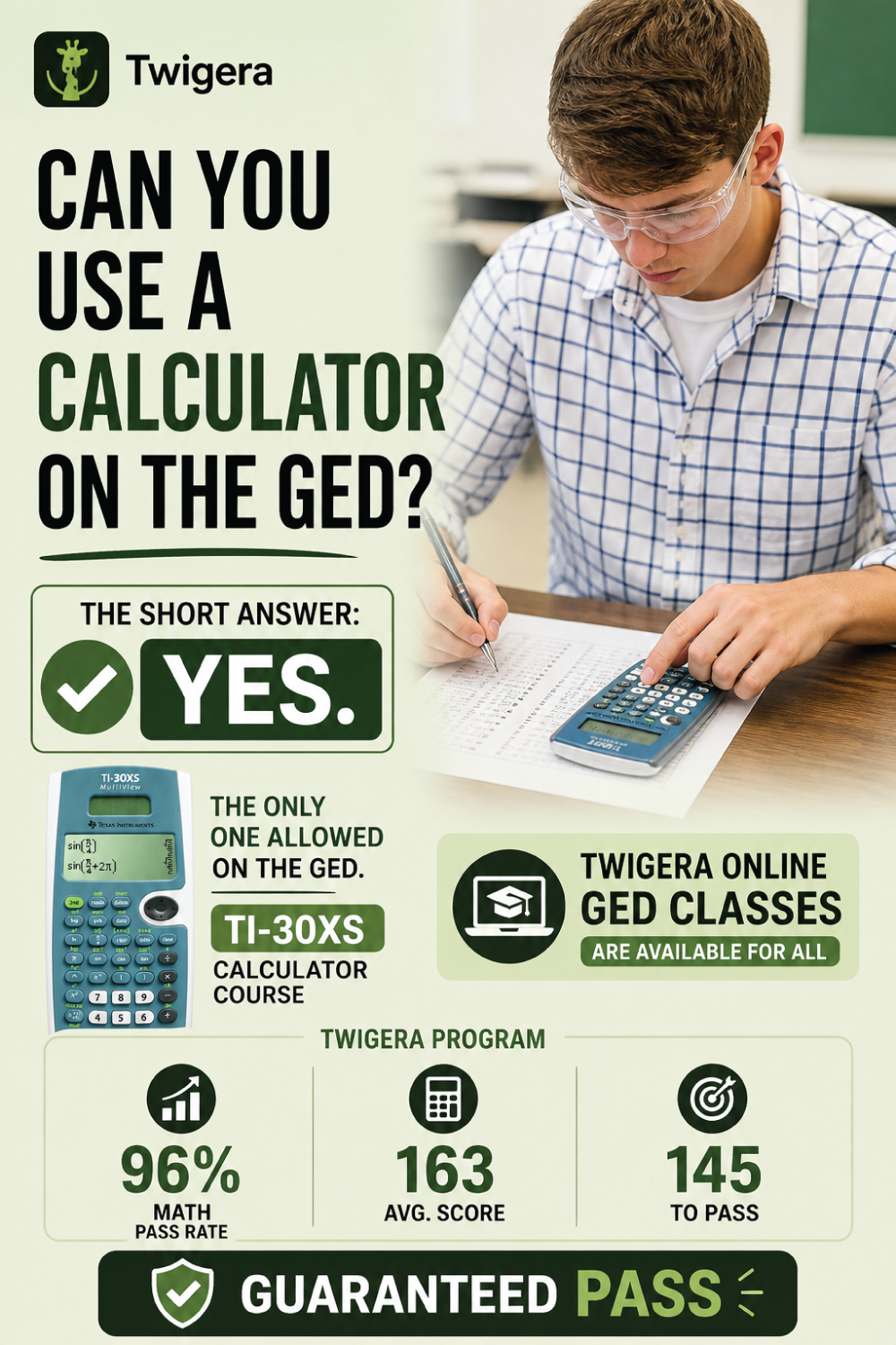 Pin: Can You Use a Calculator on the GED? Yes — When + Which One