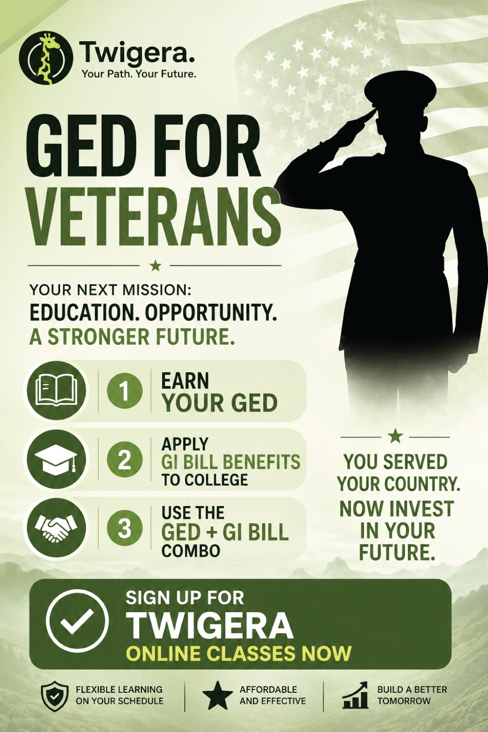 Pin: GED for Veterans: GI Bill, Honorary Diplomas & VA Benefits