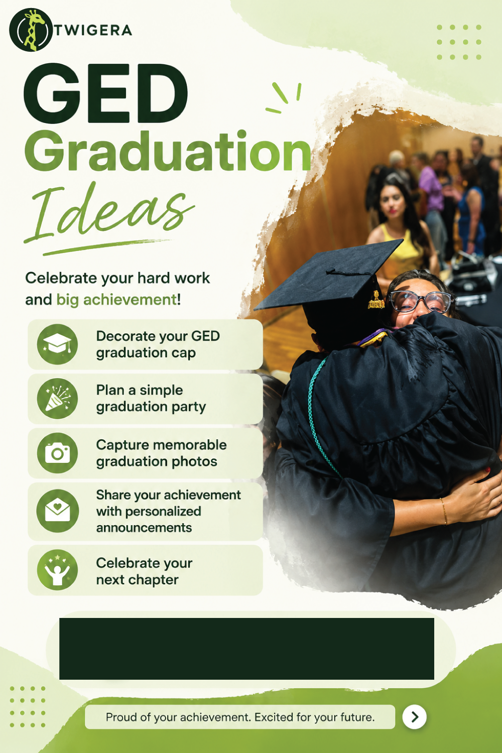 Pin: GED Graduation Ideas 2026: Caps, Party & Photo Ideas